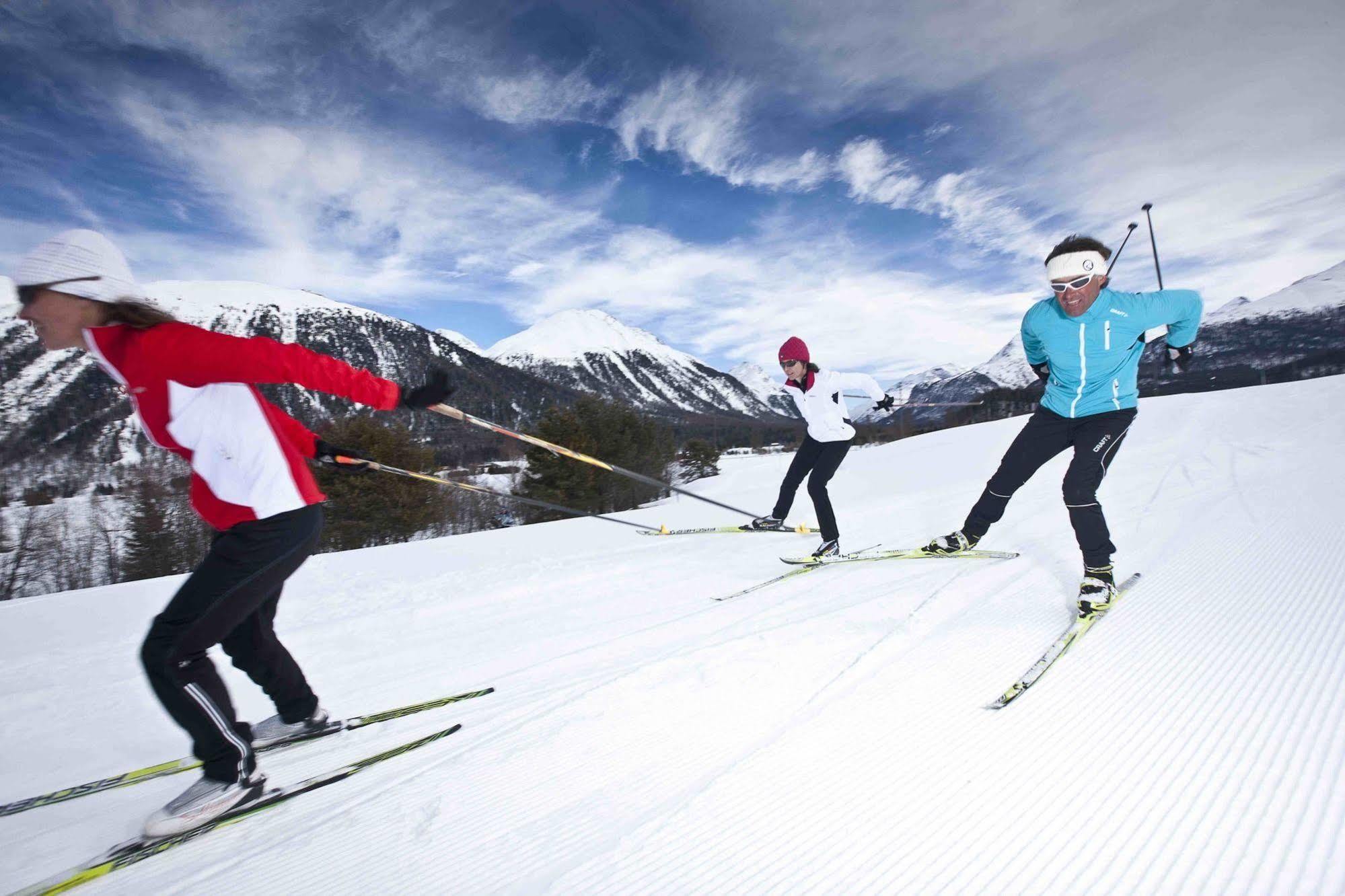 Hotel Donatz Samedan Eksteriør bilde